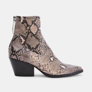 Dolce Vita Snake 'Shanta' Ankle Booties Size 8